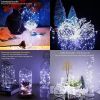 1pc 2032 Button Battery Copper Wire Lamp Romantic Interior Decoration Light Valentine's Day Bouquet Decoration Light Shopping Mall Atmosphere Light Ga