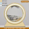3D Hourglass LED Lamp 360Â° Moving Sand Art Table Lamp Sandscapes Quicksand Night Light Living Room Accessories Home Decor Gifts