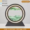 3D Hourglass LED Lamp 360Â° Moving Sand Art Table Lamp Sandscapes Quicksand Night Light Living Room Accessories Home Decor Gifts
