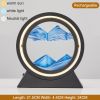 3D Hourglass LED Lamp 360Â° Moving Sand Art Table Lamp Sandscapes Quicksand Night Light Living Room Accessories Home Decor Gifts