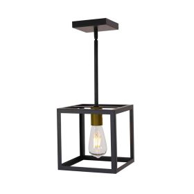 Adjustable Metal Hanging Lamp Cage For Kitchen(USPS Shiping) (Type: Style B, Color: As pic show)