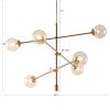 Cyrus 6-Globe Light Architectural Metal Chandelier