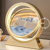 3D Hourglass LED Lamp 360Â° Moving Sand Art Table Lamp Sandscapes Quicksand Night Light Living Room Accessories Home Decor Gifts