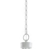 6-Light Metal Chandelier
