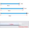 2pcs LED DRL Car Daytime Running Light Flexible Waterproof Strip Auto Headlights White Turn Signal Yellow Brake Flow Lights 12V