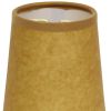Slant Hardback Chandelier Lampshade with Flame Clip, Oil (Set of 6)