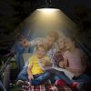 Solar Shed Lights Dual Lighting Heads Dimmable Timing Dusk To Dawn Sensor Hanging Lamp IP65 Waterproof Remote Control